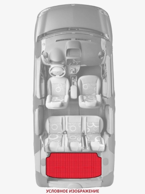 ЭВА коврики «Queen Lux» багажник для Nissan Patrol